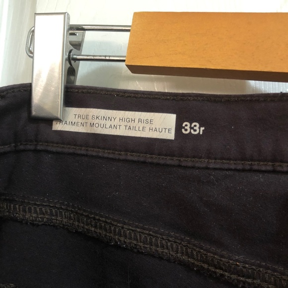 33r Chocolate brown Gap jeggings - Picture 4 of 5